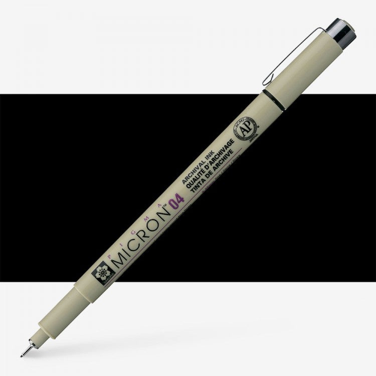 Pigma Micron Pen 04 Black 0.4mm