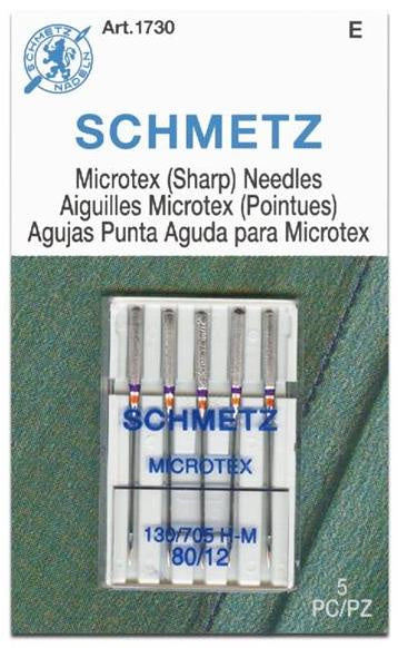 Microtex (Sharp) Needles - 130/705 H-M 80/12