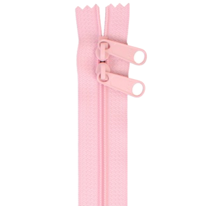 30" Handbag Zip - Double-slide - Pale Pink