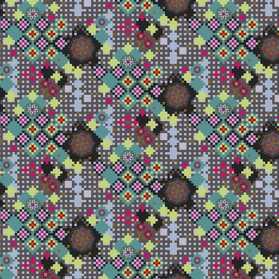 Love Always, AM - Postage Due - Kaleidoscope - 50cm