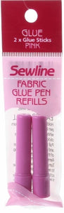 Fabric Glue Pen Refills Pink x 2