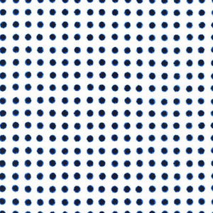 Shibori Blues - Dots - White - 50cm