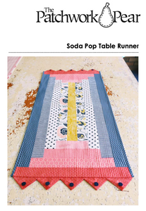 Soda Pop Table Runner Pattern PDF