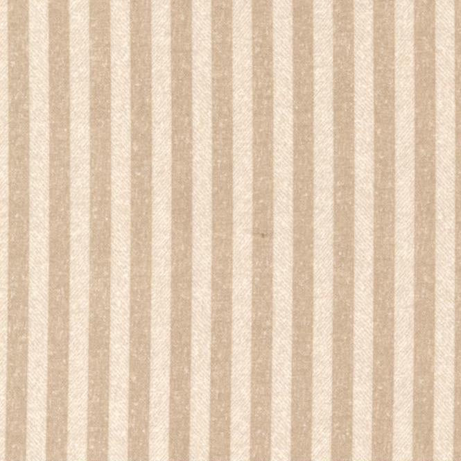 Lakeside Gatherings - Soft Stripes - Sandy - Flannel - 50cm