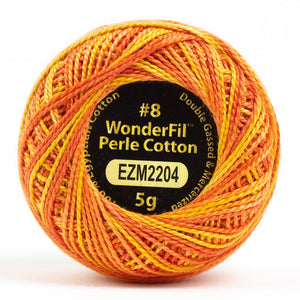 Eleganza™ - Variegated - Perle Cotton No. 8 - EZM2204 - Tiger