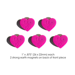 Tula Pink Magnetic Pins 5-pack