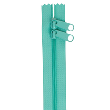 Load image into Gallery viewer, 30&quot; Handbag Zip - Double-slide - Turquoise
