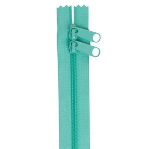 30" Handbag Zip - Double-slide - Turquoise