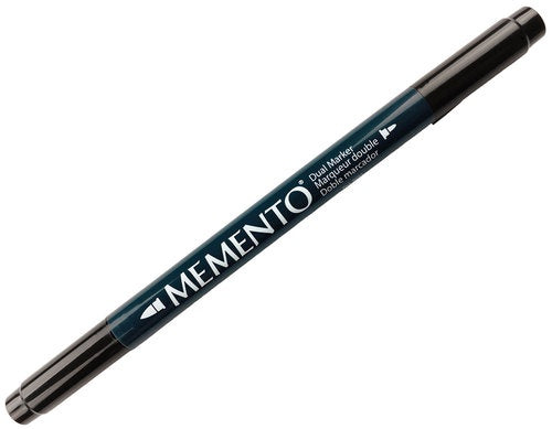Memento Dual Tip Marker - #900 Tuxedo Black