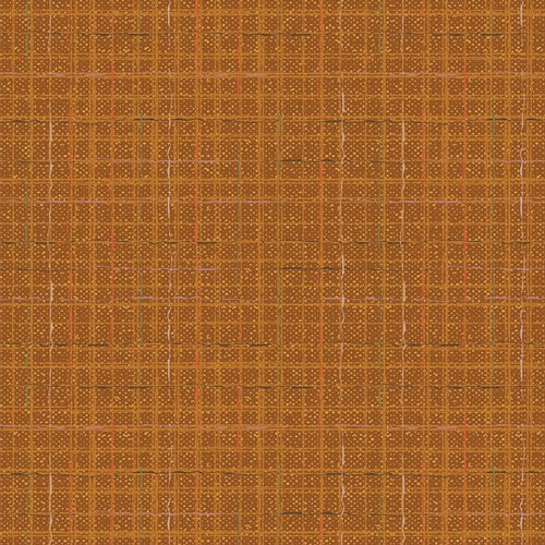 Checkered Elements - Tweed - Saffron - 50cm