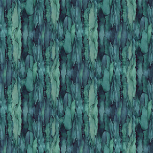 Northern Peaks - Vertical Texture - Pine Blue - 50cm