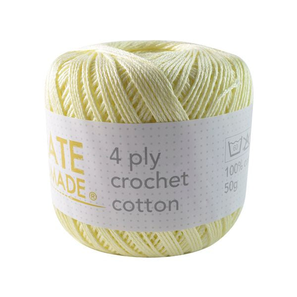 Crochet Cotton - Wheatfield - 4ply