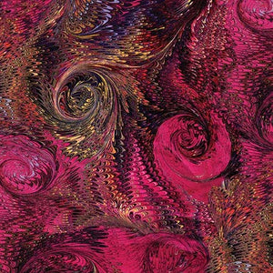 Poured Colour 2 - Whirlwind - Raspberry - 50cm