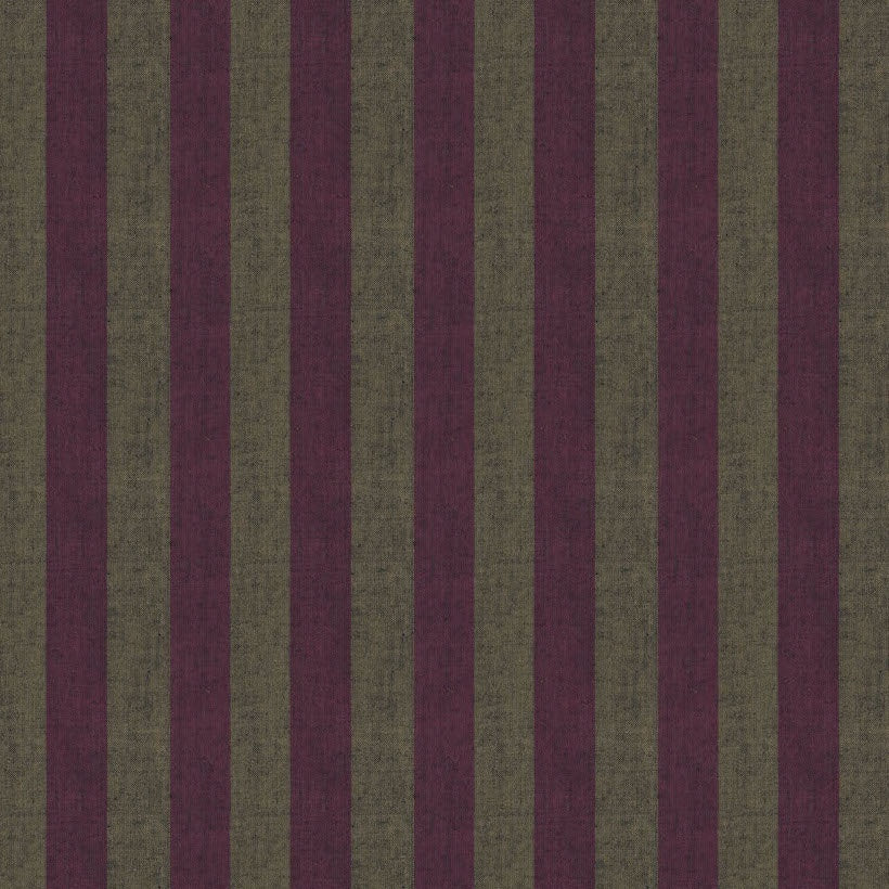 Shots & Stripes - Wide Stripe - Cranberry - 50cm