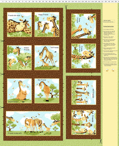 Zoe ll - Zoe the Giraffe - Storybook - Panel - 90cm