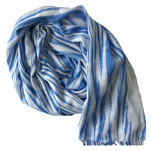 Load image into Gallery viewer, Shibori Scarf by Debbie Maddy #1

