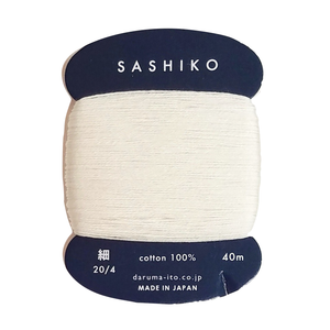 Thin Sashiko Thread - 202 - Ecru