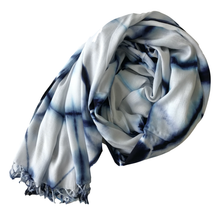 Load image into Gallery viewer, Shibori Scarf by Debbie Maddy #2
